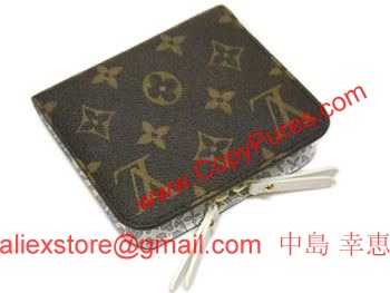 LOUIS VUITTON　ルイヴィトン　モノグラム・フルリ　LV　フラワー・モチーフ　ヴィオレ　財布　ポルト　モネ・アンソリット　M60230